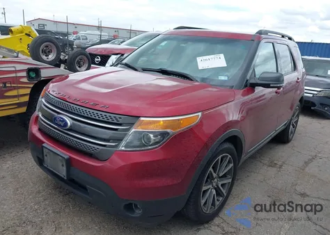 2015 Ford Explorer Xlt z USA, uszkodzony, nr VIN 1FM5K7D82FGC04836